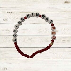 Loving Him Was Red Taylor Swift Friendship Bracelet